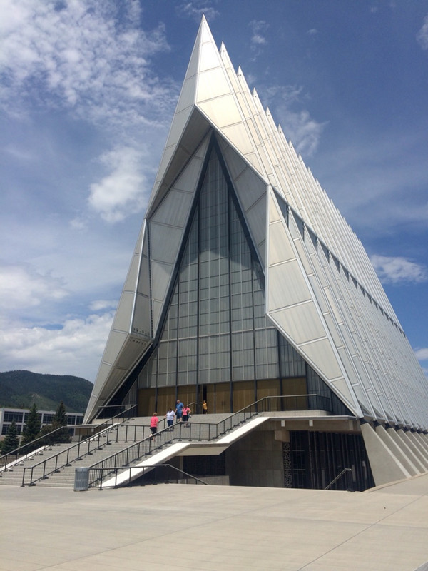 Chapel at Airforce Academy in Colorado Springs