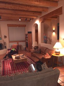 Living room in Taos, NM