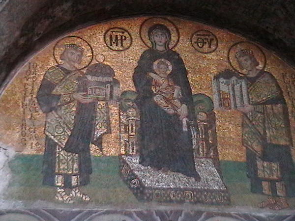 Mosaic from Hagia Sophia