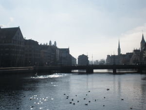 View from river Limmat