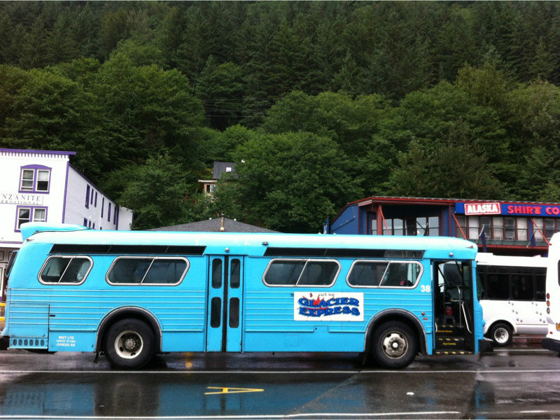 blue bus tour juneau