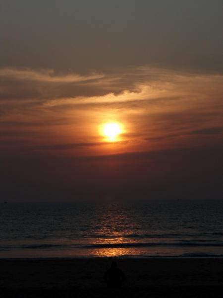 Sunset on 12.6.2006