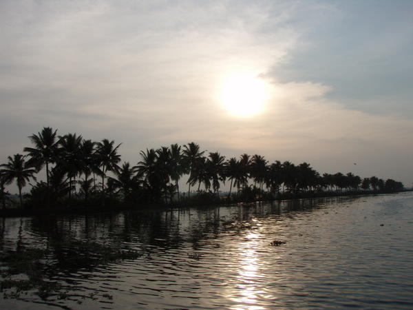 SUNSET ON THE BACKWATERS