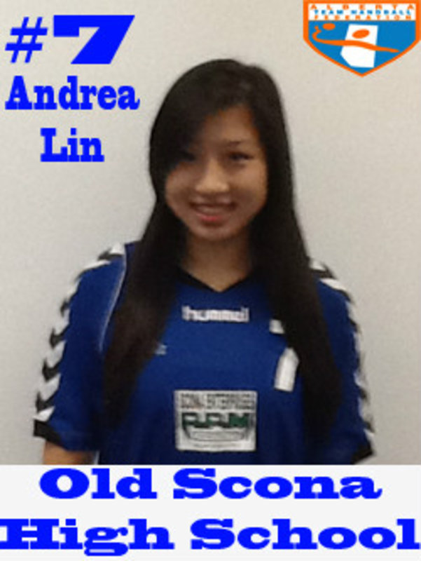 Andrea Lin (Co-Captain)