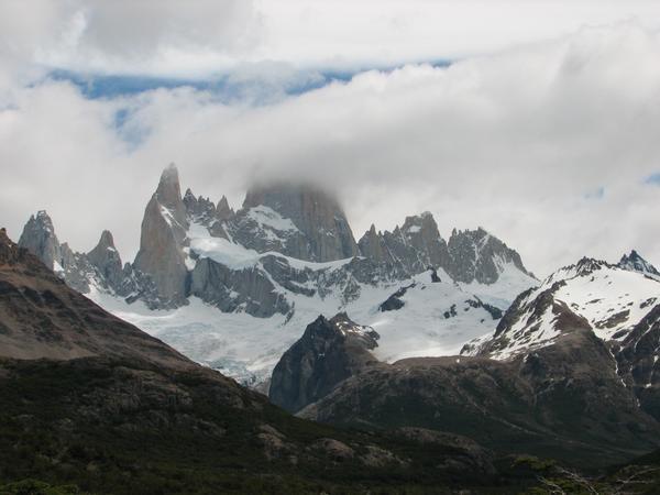 Mt Fitz Roy, well almost