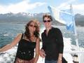 Bin and Kirsten on Ushuai cruise