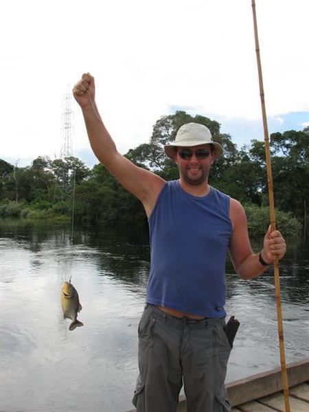 And yes, you can fish for Piranhas down the river !