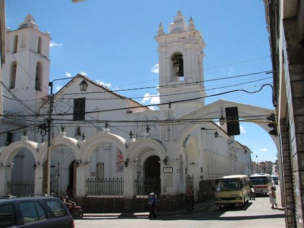 San Francisco Church, with it´s gate