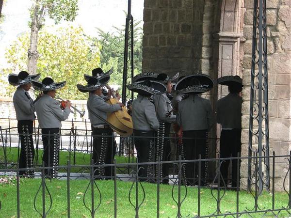 One of the weddings had a marriachi band ! Didn´t know we were in Mexico !