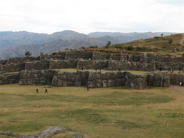 Sacsayhuaman ruins.