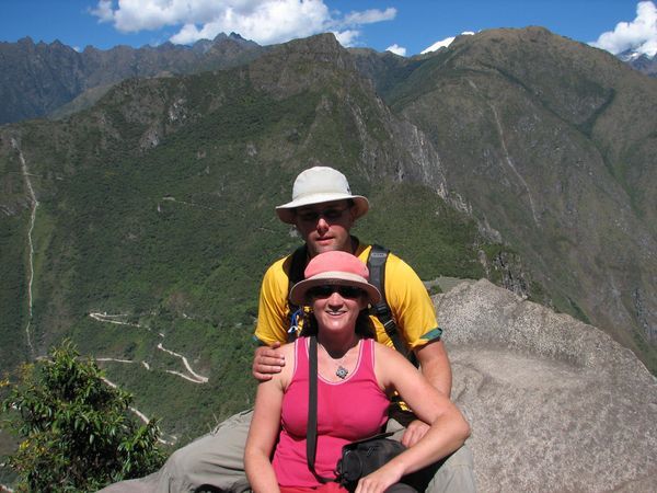 Us, at Huanay Picchu.