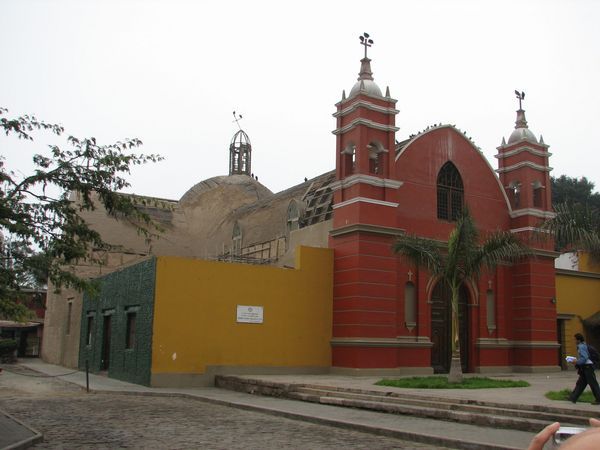 The church in Baranco.