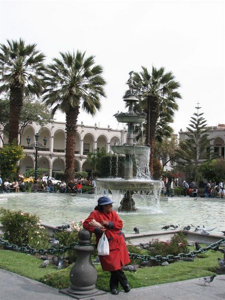 Plaza de Armas, Arequipa.