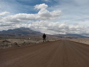 Endless desert roads....