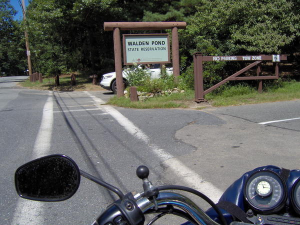 Walden Pond Entrance