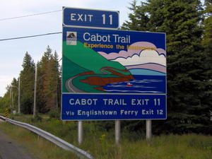 Cabot Trail Sign