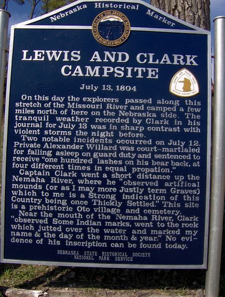 Lewis & Clark Historical Marker
