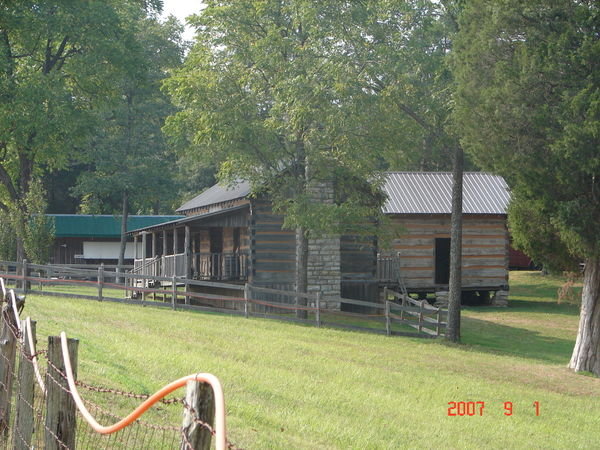 The John Bell Cabin replica
