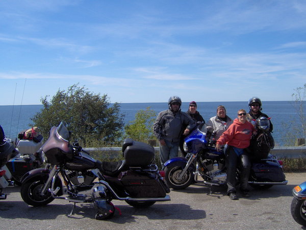 Group Pic in front of Lake Superior