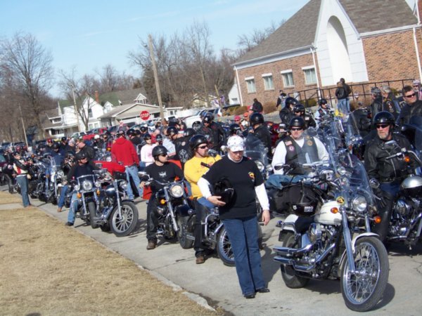 Patriot Guard Ready to Leave