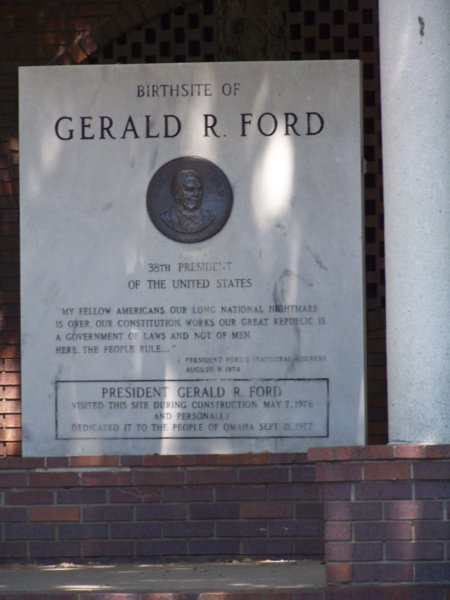 Gerald Ford Birth Site