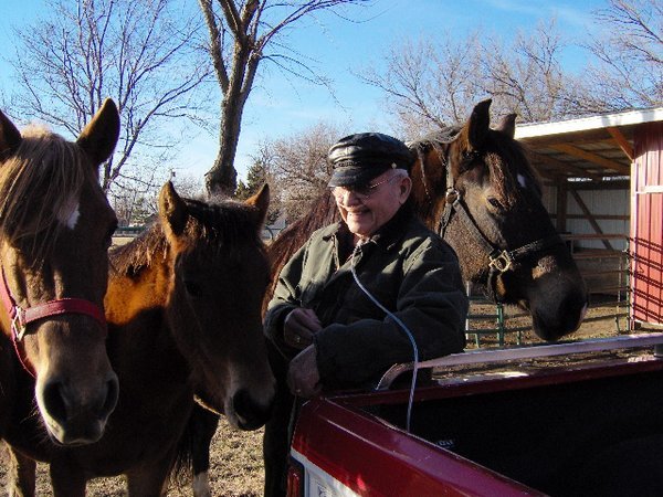 Dad and his herd (2005)