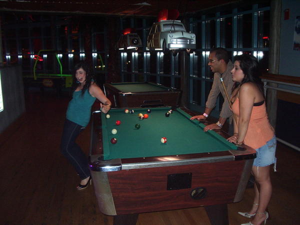 pool in the club