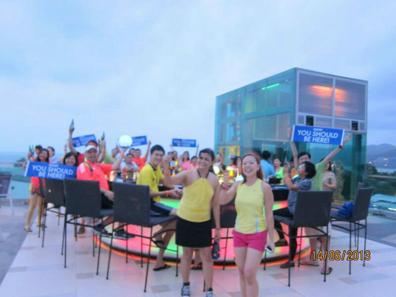 Party at Roof top resort 4 start 