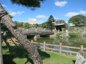 Himeji, entrée du chateau