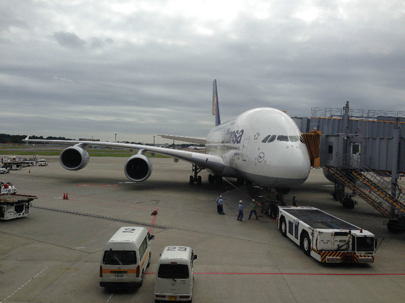 L'A380 du départ