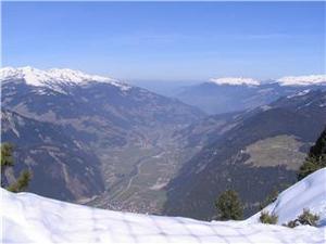 Zillertal Valley from Ahorn