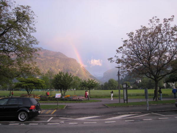 Höhenmatte and the rainbow