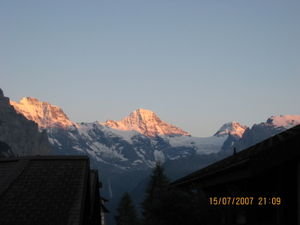 Jungfrau by night