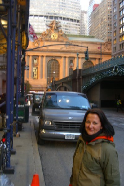 Outside Grand Central Station