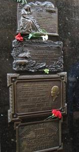 Eva Peron's grave