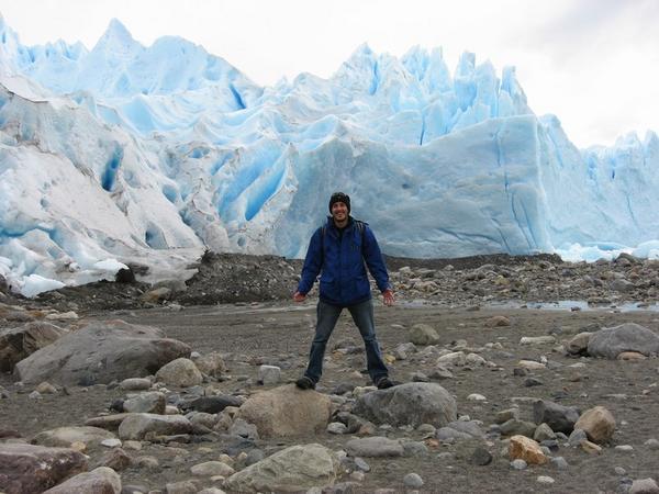 Infront of Perito Moreno