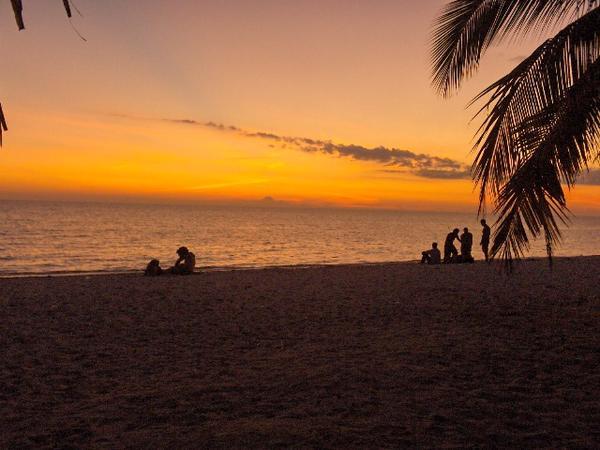 Sunset, Playa Ancon