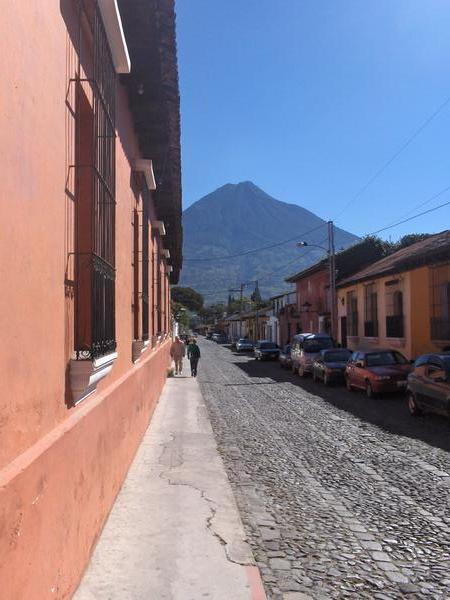 Antigua, with Volcan "Agua" in background