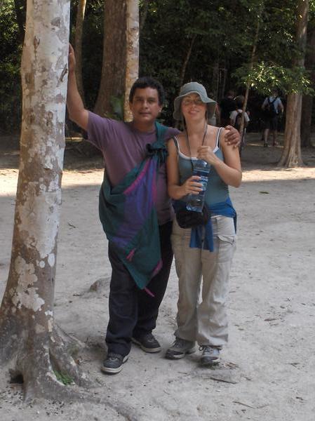 Siobhan & Arnaldo, the best guide in the jungle