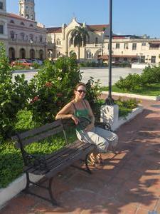 Siobhan enjoying an afternoon in Casco Antiguo Panama City