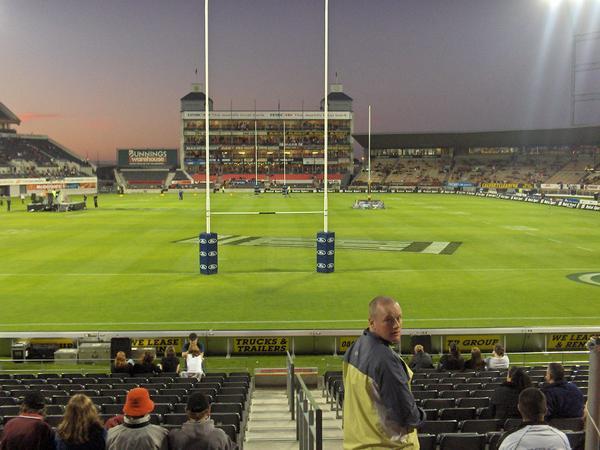 Inside the Crusaders ground