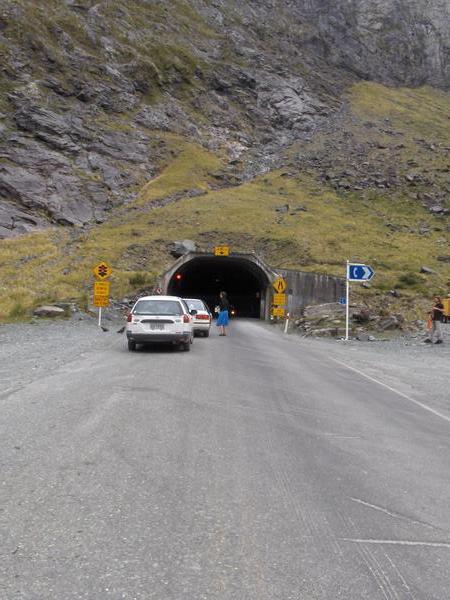 Milford Sound Drive Homer Tunnel
