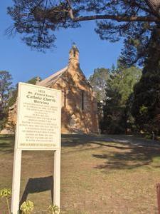 Beautiful old Church on the way to Canberra