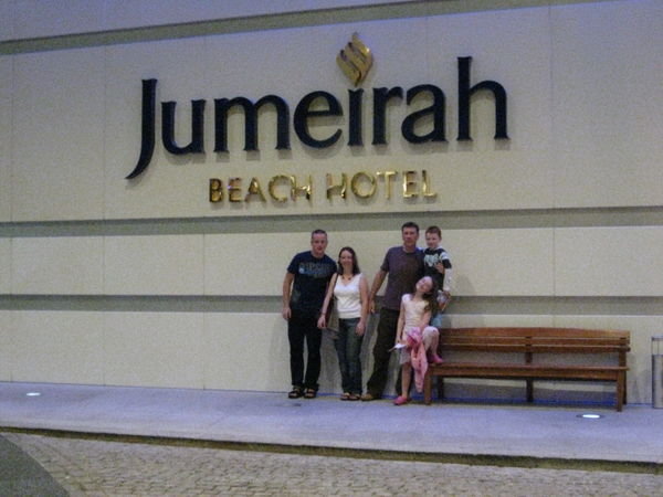 Next door to the Burj - at Jumeirah Beach Hotel