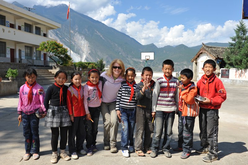 Naxi school children
