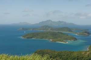View toward Waya island