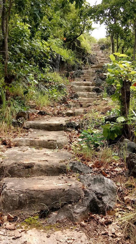 STEPS TO THE OLD MONASTERY