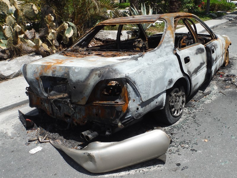 Burnt Car