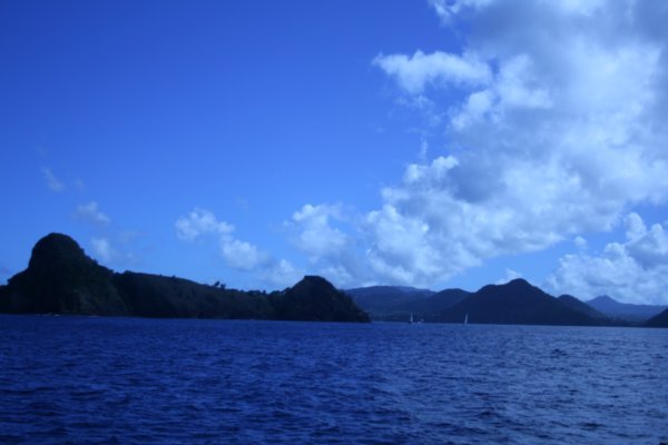 approaching st lucia