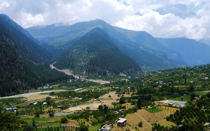 2. Sangla valley view